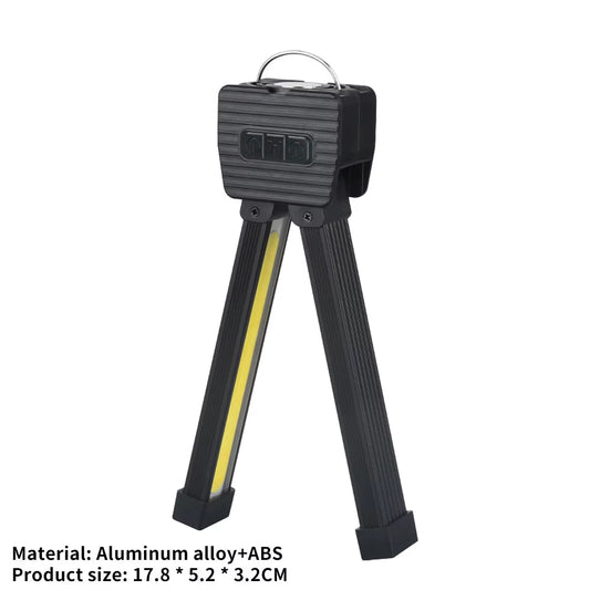 Gym Lamp for Posing,7Th Gear Dimming,Portable Magnet LED Flashlight with Hook